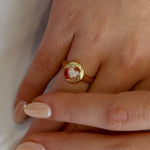Sweetheart Pinky Ring | Diamonds