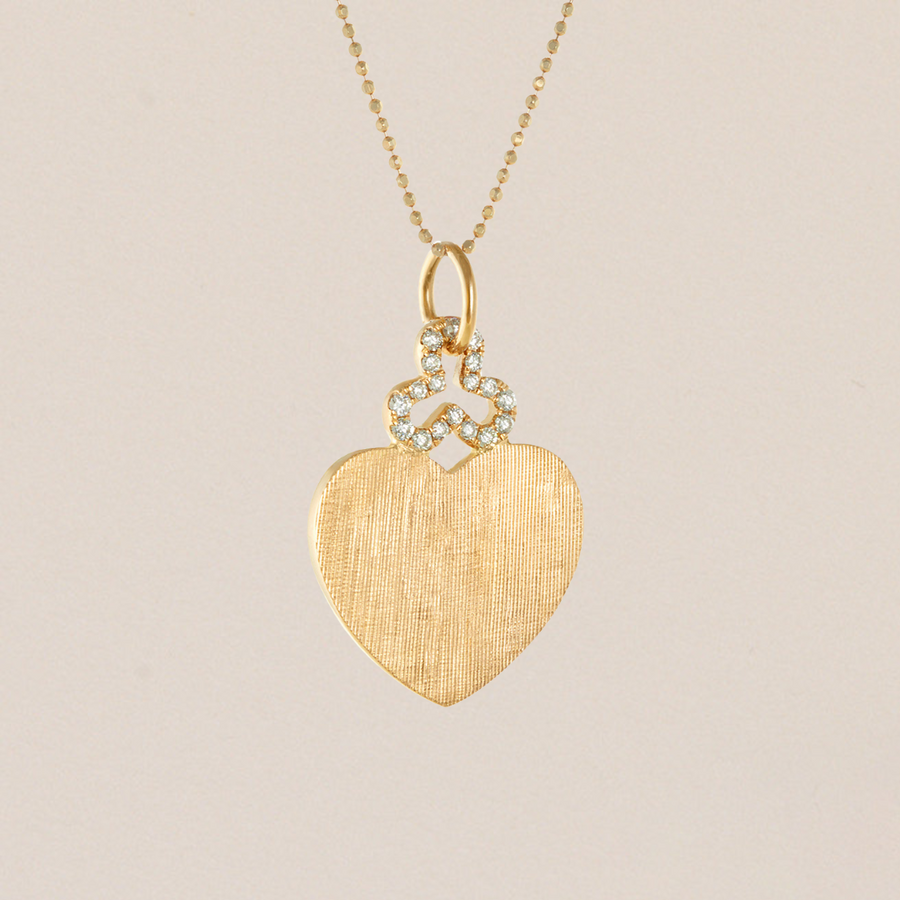 Diamond 'Heart' Charm | Florentine