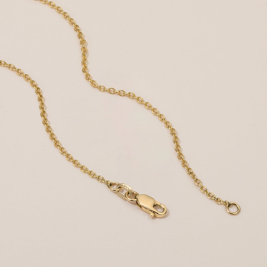 Cable Chain Necklace in 14k Gold | 2.0mm
