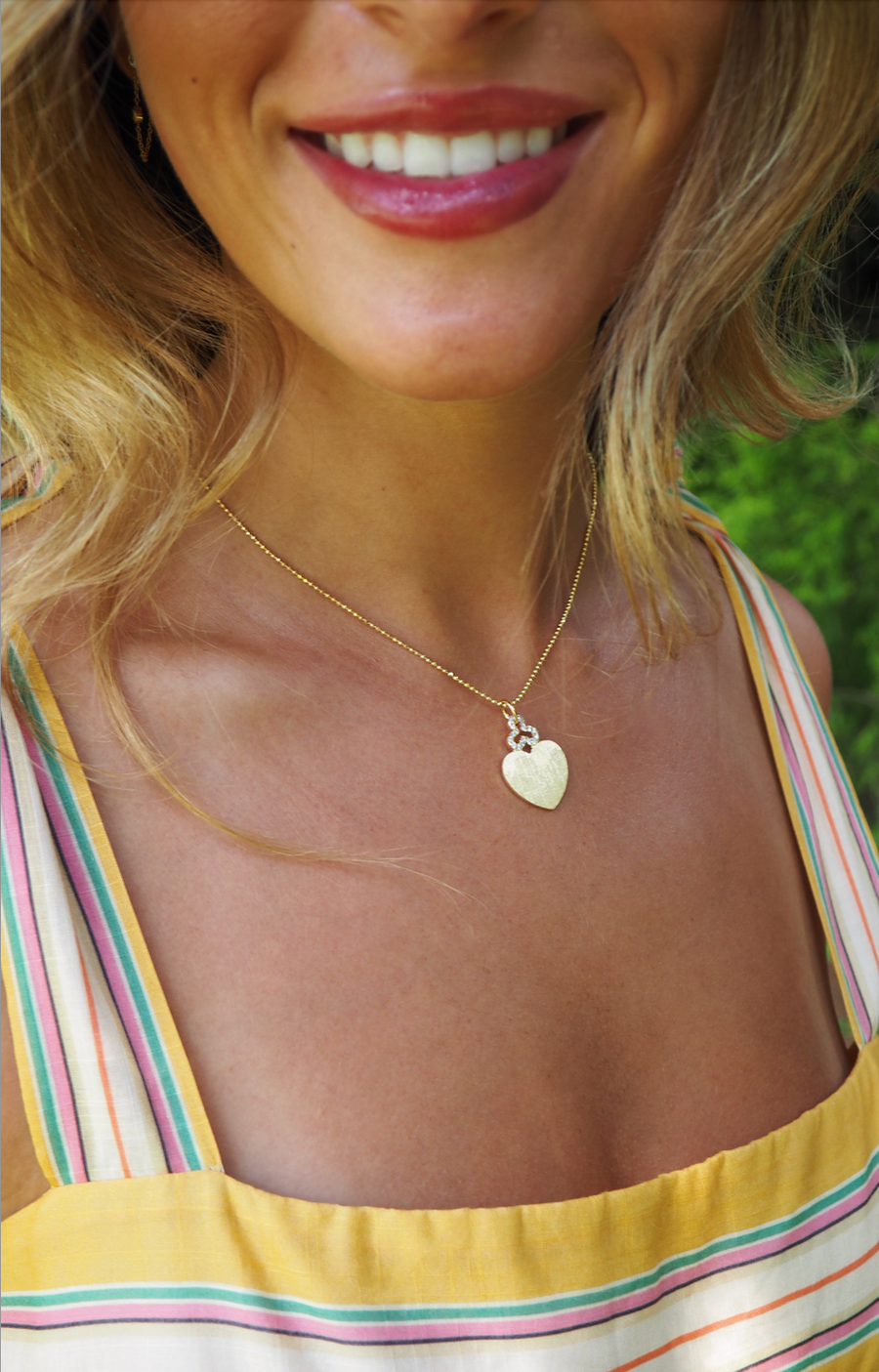 Diamond 'Heart' Charm | Florentine