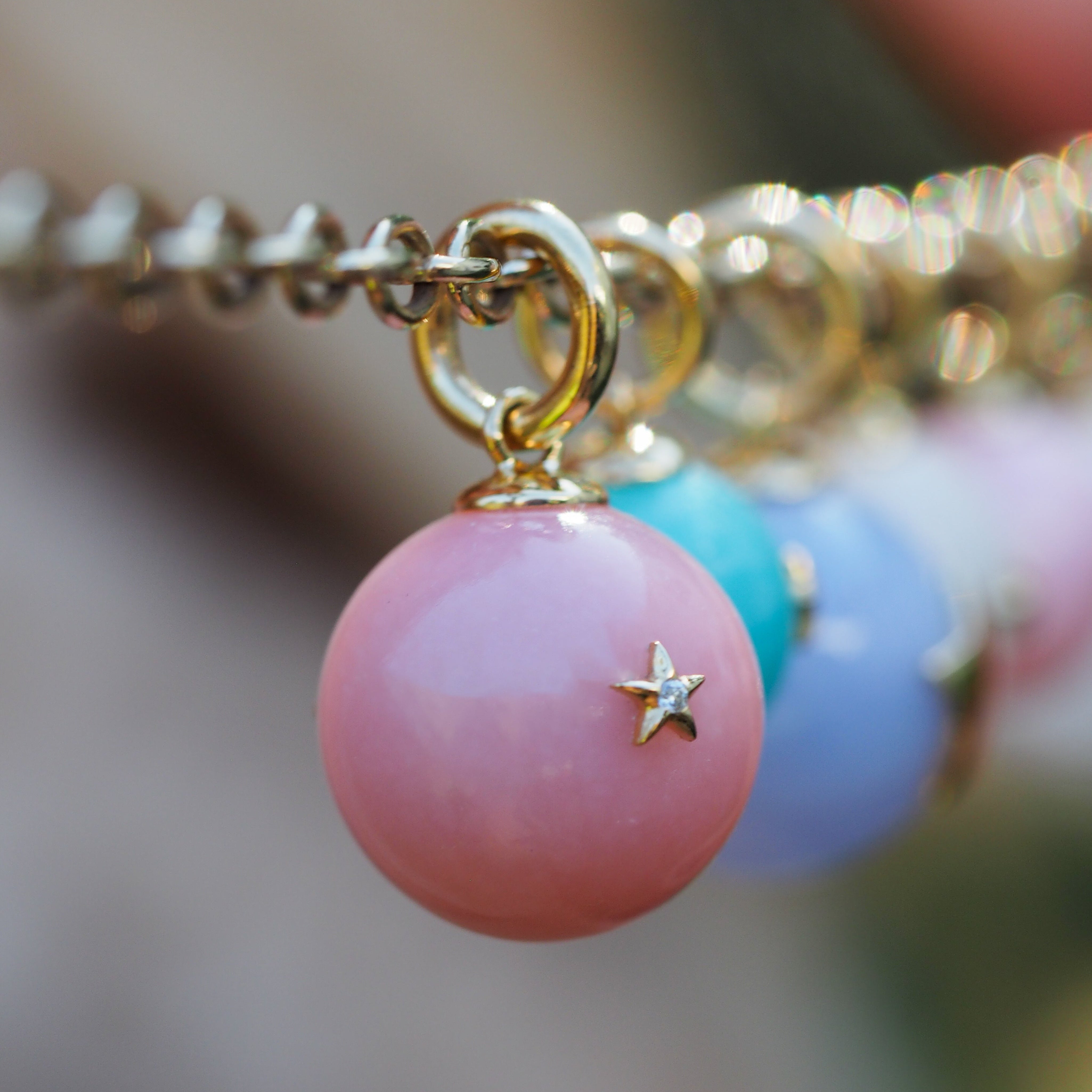Pink Opal Superstar Charm – Devon Woodhill Fine Jewelry