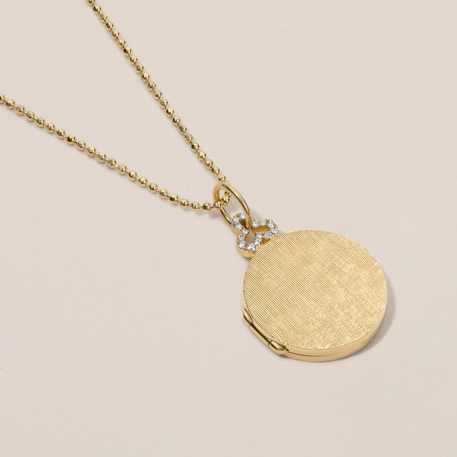 Classic 'Diamond Trefoil' Locket