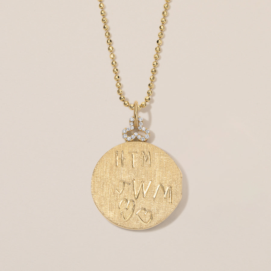 Medium 'Diamond Trefoil' Locket