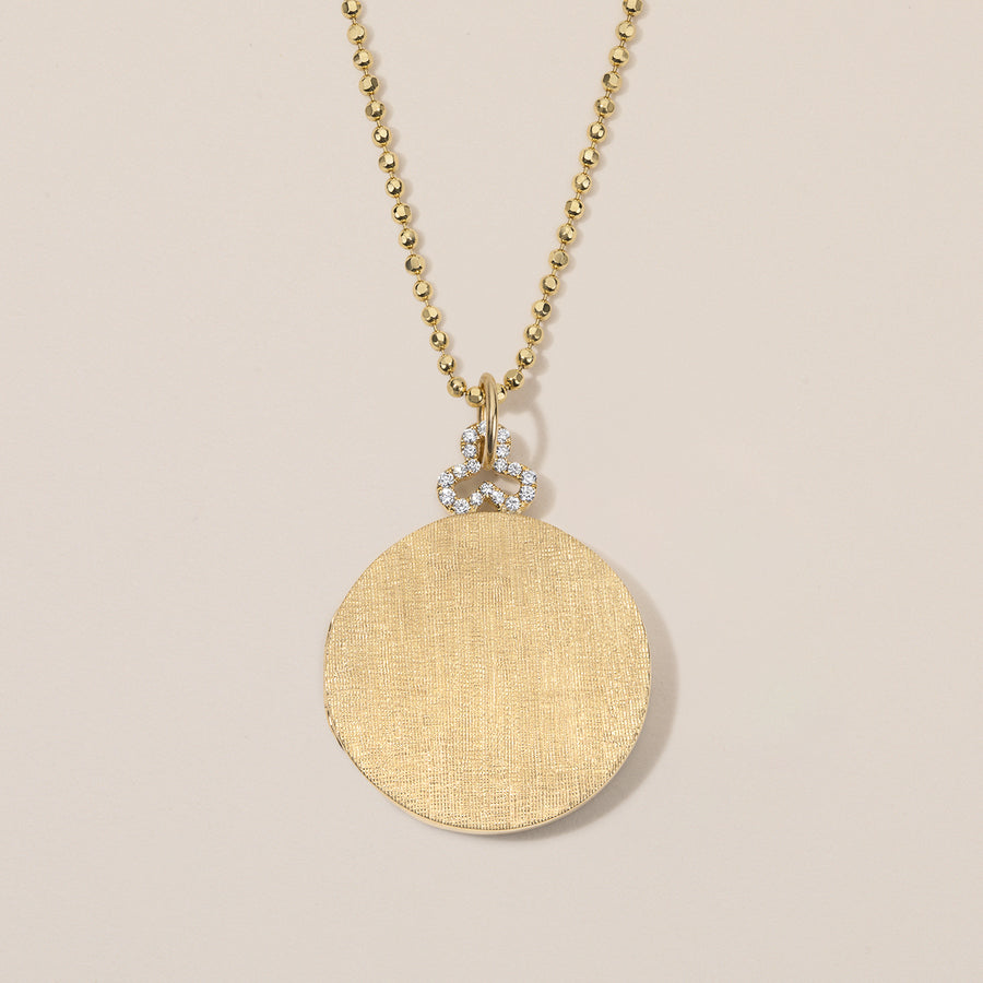 Medium 'Diamond Trefoil' Locket