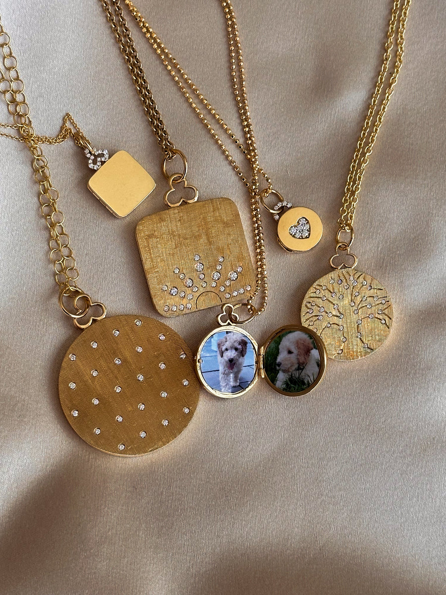 Deluxe 'Jane' Locket Necklace