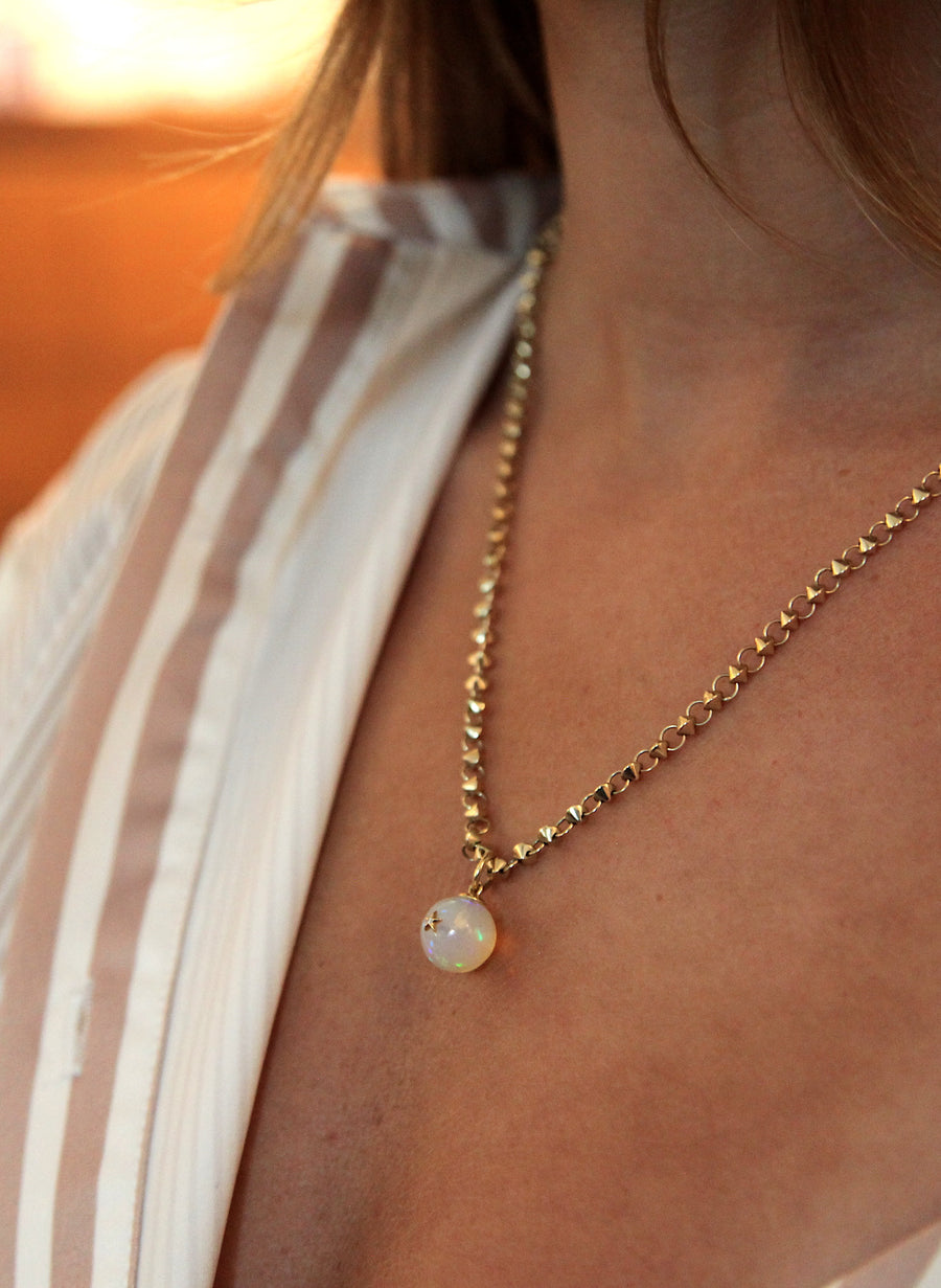 Morning Star Charm | Ethiopian Opal