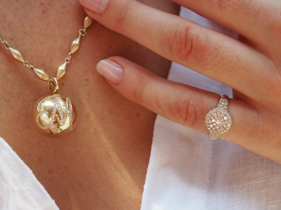 Deluxe 'Halo' Ball Locket