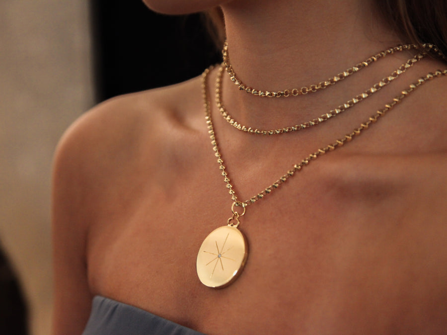 'Marilyn' Stud Chain