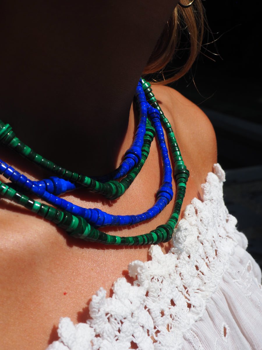 Lapis 'Summer' Beads