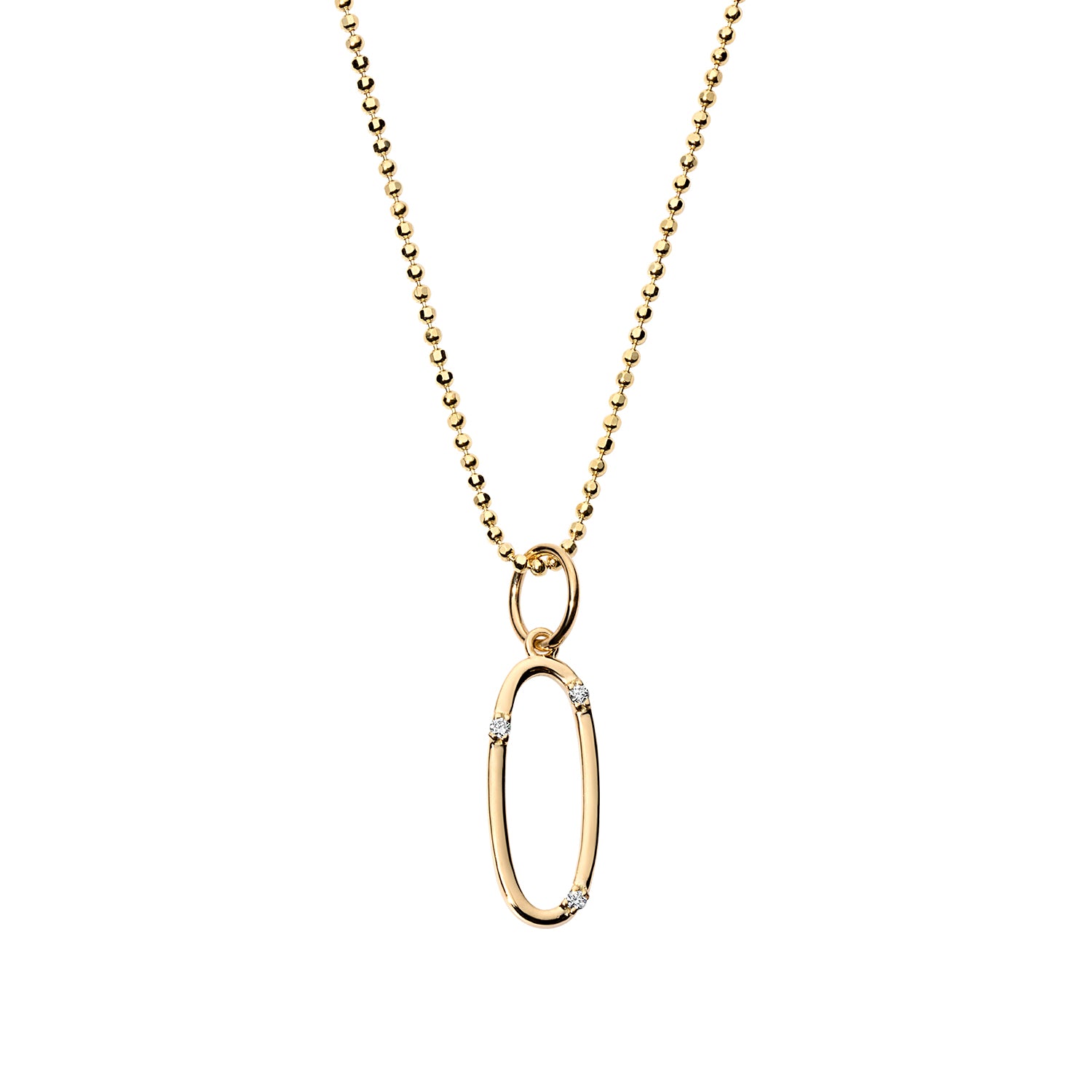 Diamond 'Number' Charm