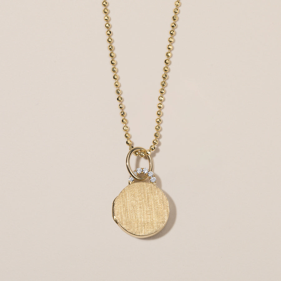 Mini Diamond 'Arch' Locket