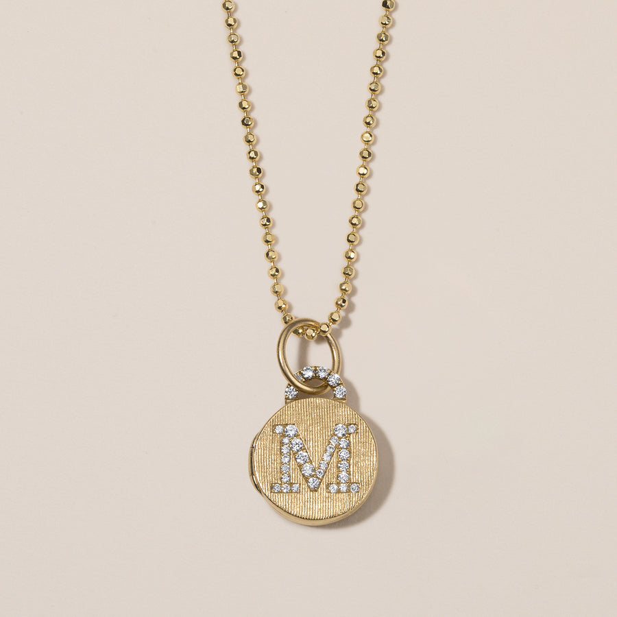 Mini Diamond 'Arch' Locket