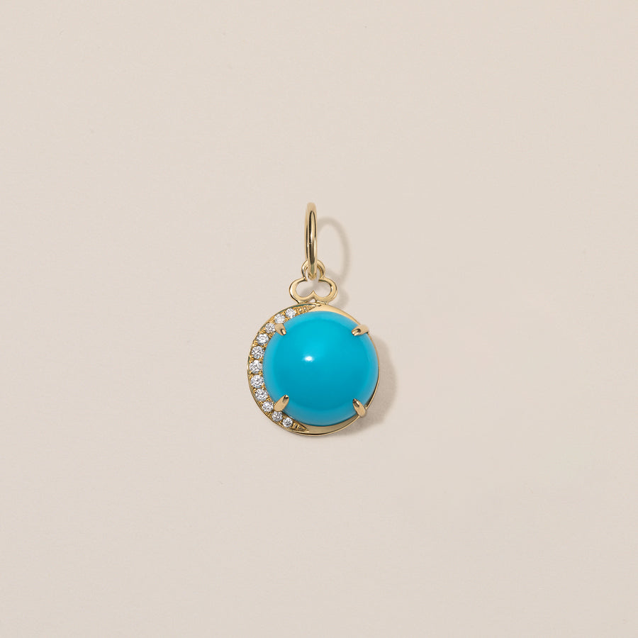 Moon Charm | Turquoise