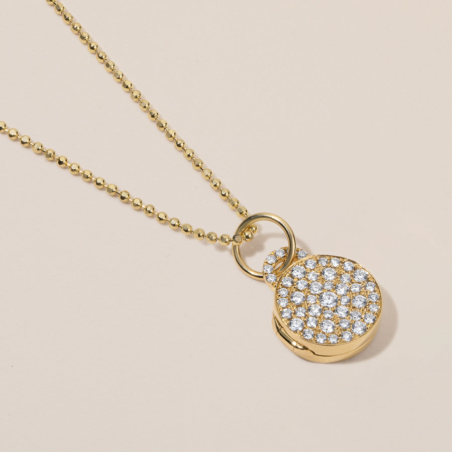 Mini 'Sugar' Locket | Diamond