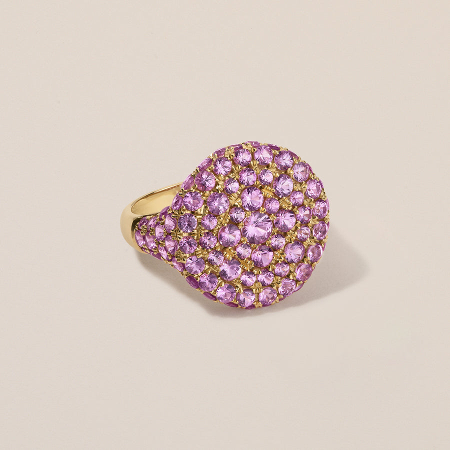 Sugar Mamma Signet Ring | Pink Sapphire