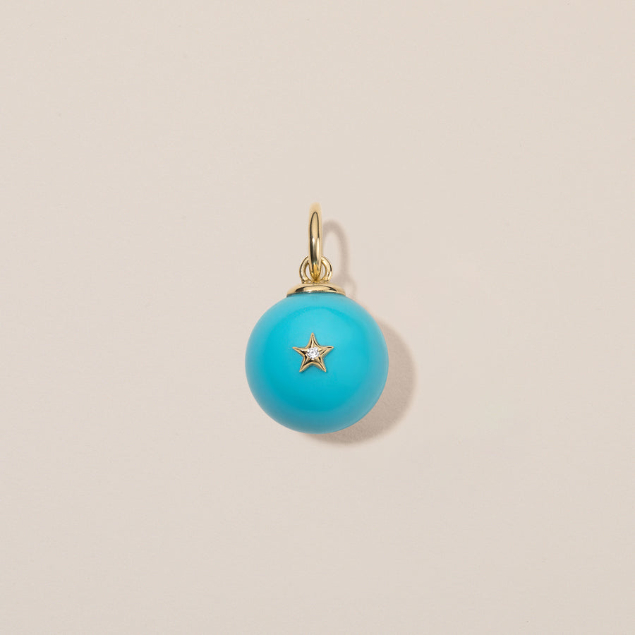 Morning Star Charm | Turquoise