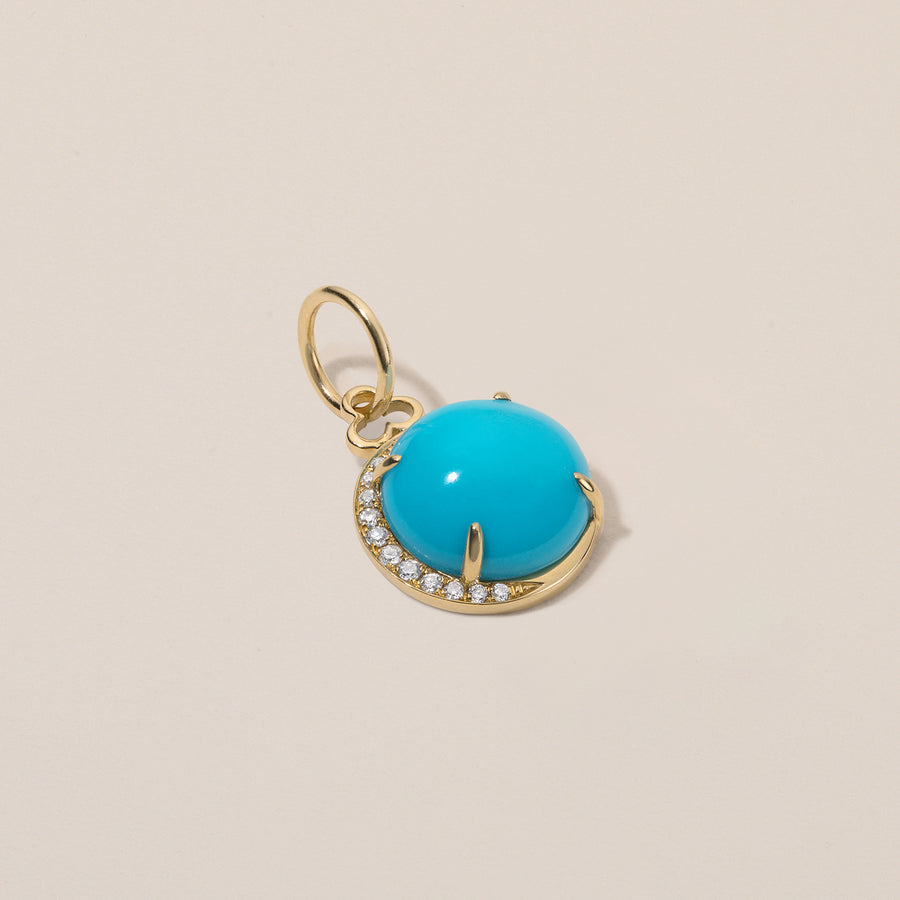 Moon Charm | Turquoise