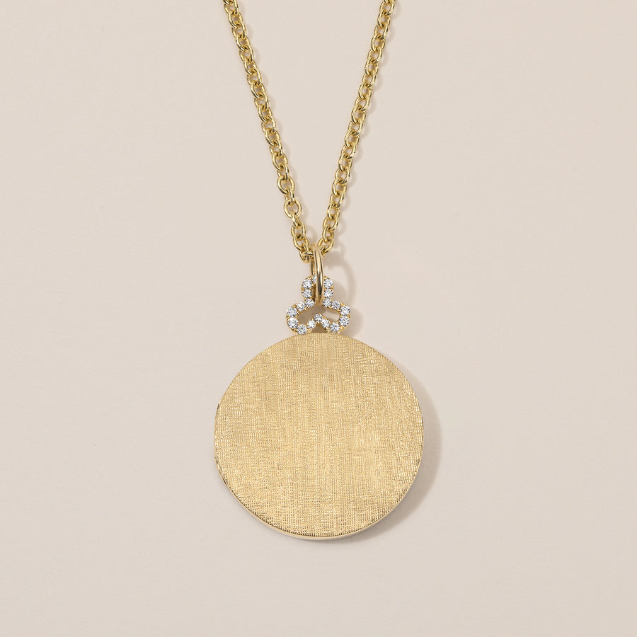 Classic 'Diamond Trefoil' Locket