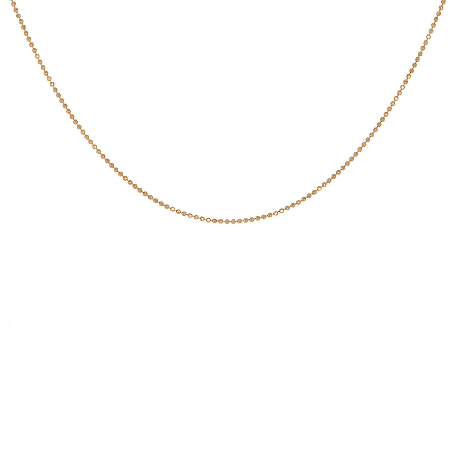 Majesty Ball Chain in 14k Gold | 16" 1.2mm