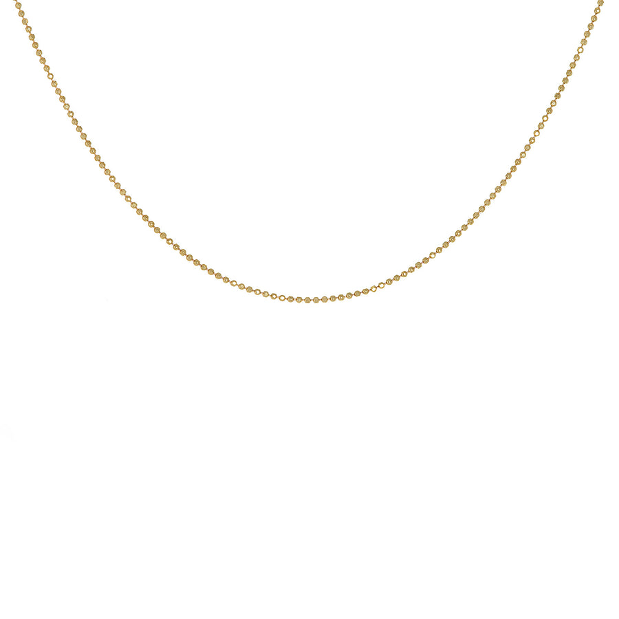 Majesty Ball Chain in 14k Gold | 16" 1.2mm