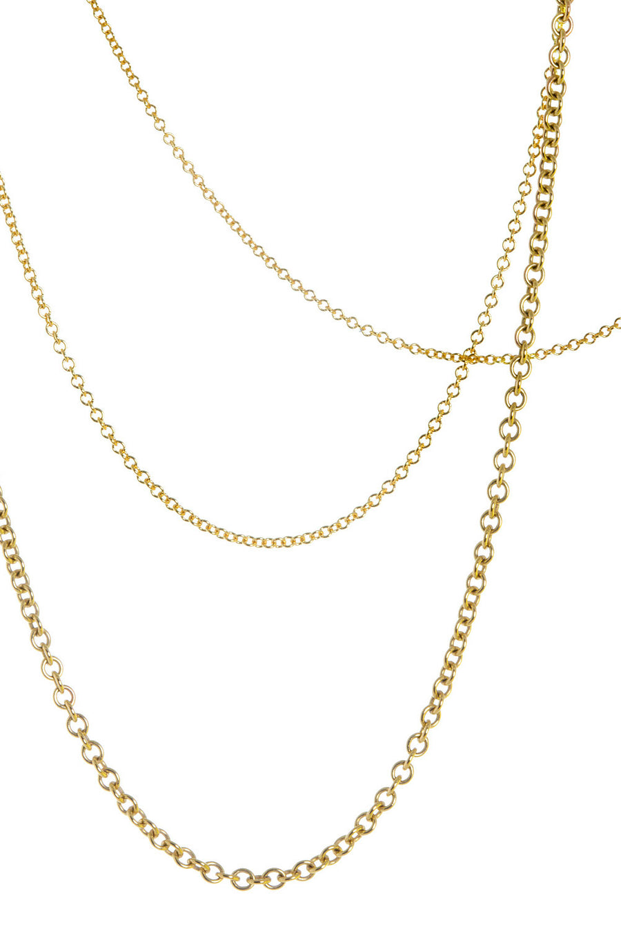 1.3mm Cable Chain Necklace in 14k Gold | 16"
