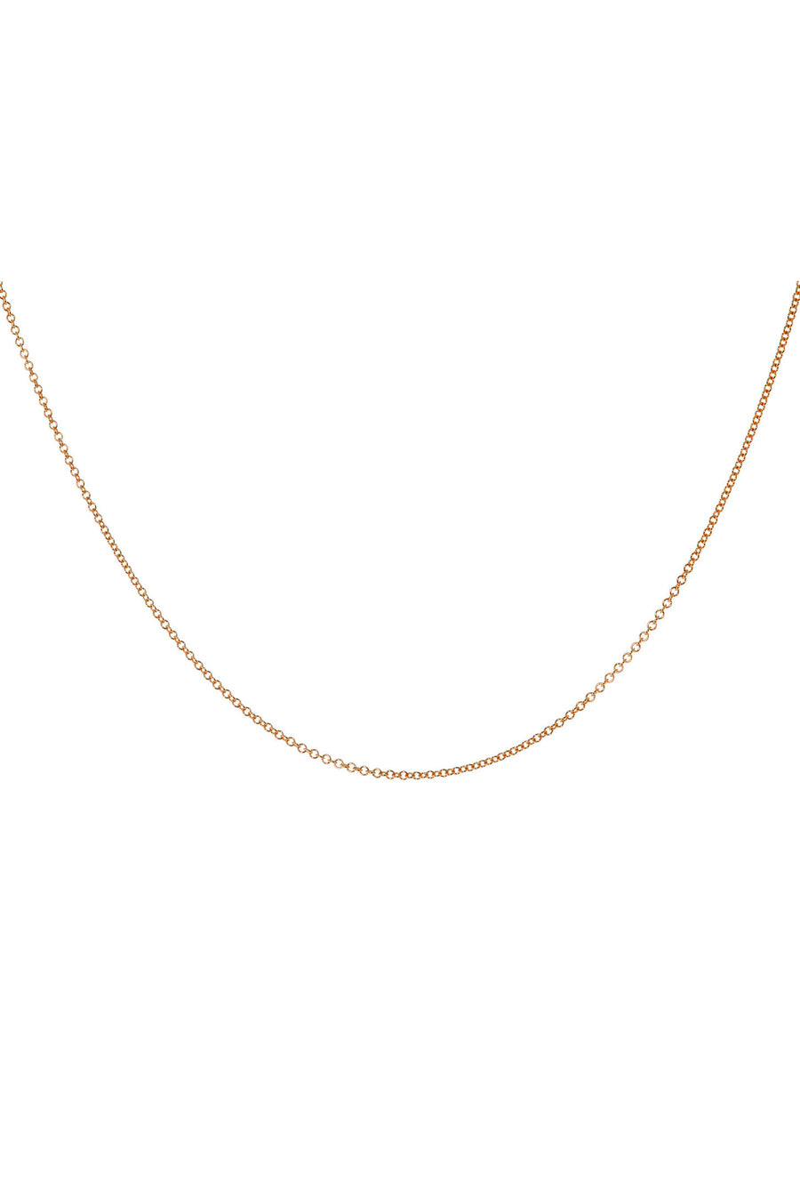1.3mm Cable Chain Necklace in 14k Gold  | 18"