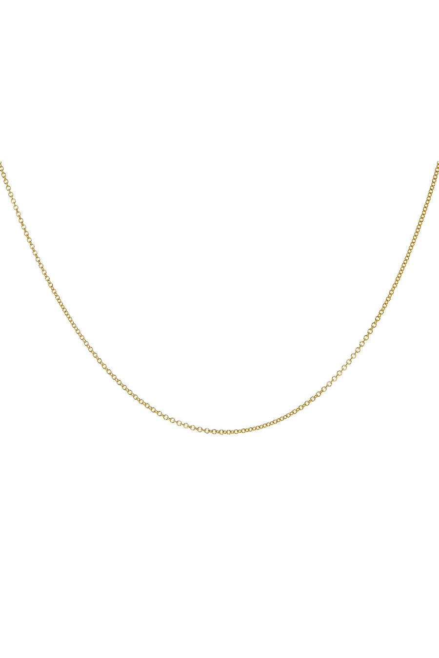 1.3mm Cable Chain in 14k Gold  | 18"