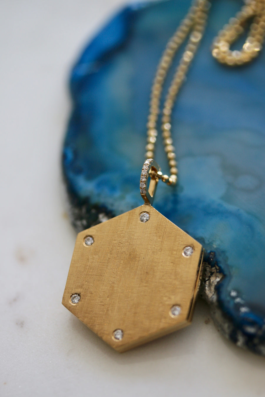 18k gold locket necklace with diamonds