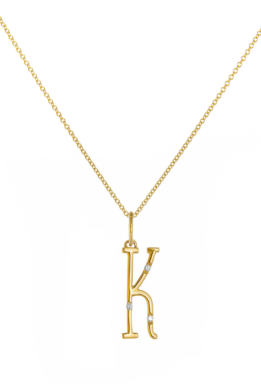 Diamond 'Character' Charm in 18k Gold